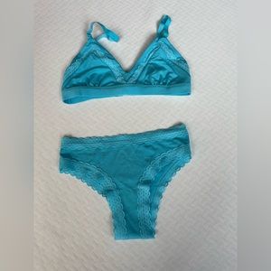 ME matching bra and panty set